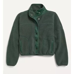 Old Navy Sherpa/Nylon Hybrid Jacket size M(8)